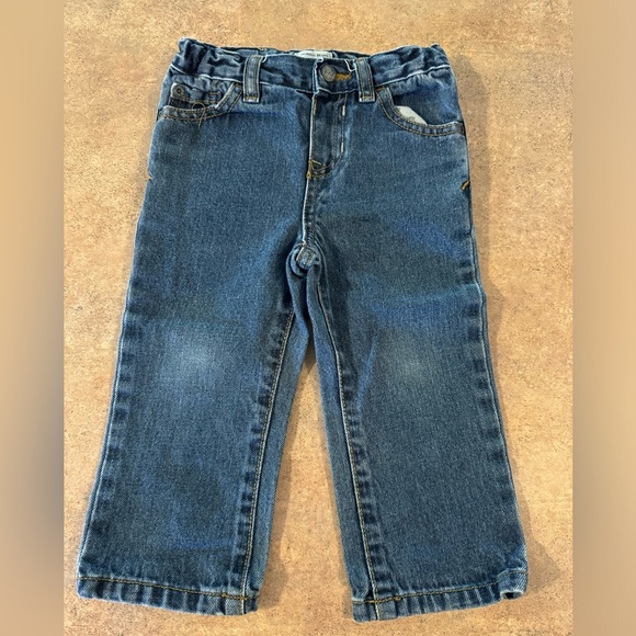 Children’s Place- Toddler 18m-24m Non-Stretch Bootcut Jeans - 18m-24m - Picture 1 of 4
